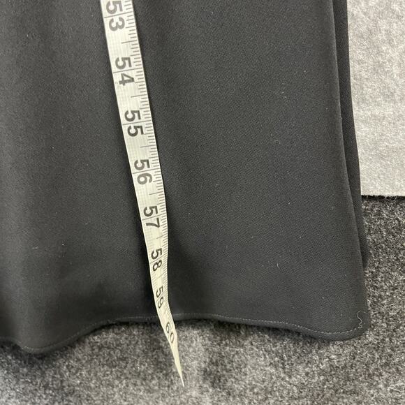 VTG Jones New York Evening Maxi Dress Women 10 Black Beaded Sheer Whimsigoth 90s - Picture 8 of 15